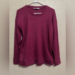 Sonoma women’s waffle knit shirt